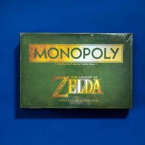 NEW Monopoly — Legend of Zelda Collector's Edition — Sealed, GameStop Exclusive!